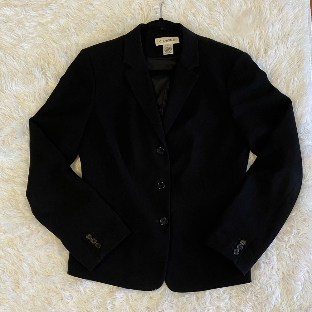 Calvin Klein Suit Jacket Sz 12